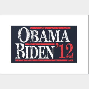 Vintage Obama Biden 12 Posters and Art